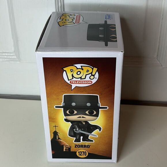 NIB Funko POP! Television Zorro #1270 Classic Collectible Vinyl Figurine - Picture 2 of 7